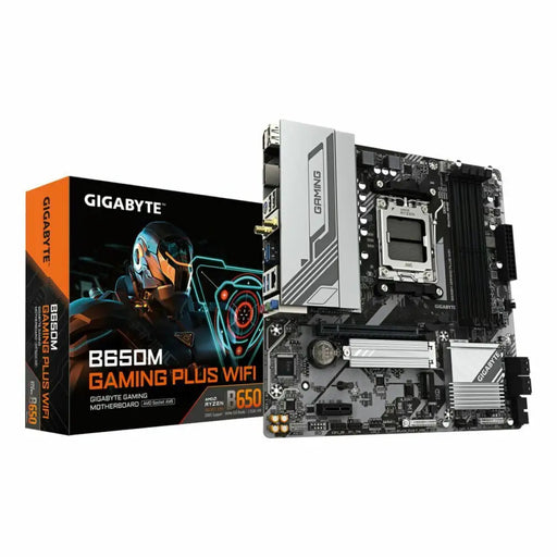 Motherboard Gigabyte B650M GAMING PLUS WF AMD B650 AMD AM5 - Компютър Мрежи и компоненти<<<Компютри|