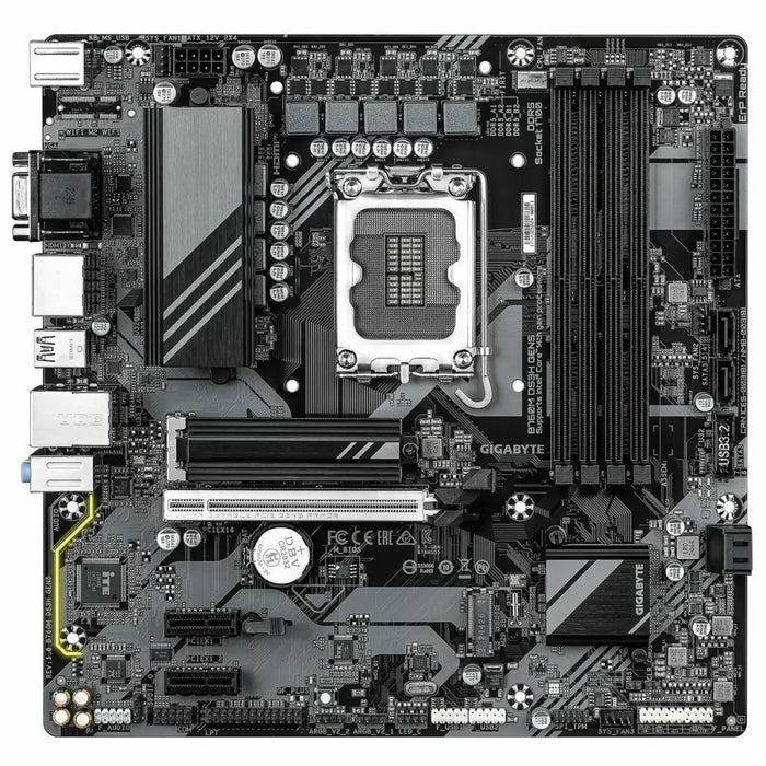 Motherboard Gigabyte B760M DS3H GEN5 INTEL B760 EXPRESS LGA 1700 - Компютър Мрежи и компоненти<<<Компютри|