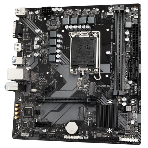 Motherboard GIGABYTE B760M H socket 1700 - Дънни платки<<<Компютърни компоненти<<<ValiAPI&&&Дънни