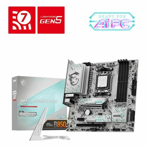 Motherboard MSI 911-7E66-001 B850 AMD AM5 - Компютър Мрежи и компоненти<<<Компютри| Електроника<<<BigBuy&&&Дънни