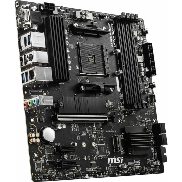 Motherboard MSI B550M PRO-VDH AMD B550 AMD AMD AM4 - Компютър Мрежи и компоненти<<<Компютри|