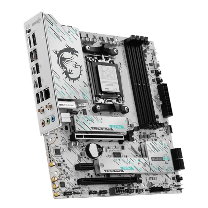 Motherboard MSI B850M GAMING PLUS WIFI6E Intel Wi-Fi 6 AMD AM5 AMD B850 - Дънни платки<<<Компютър Мрежи и