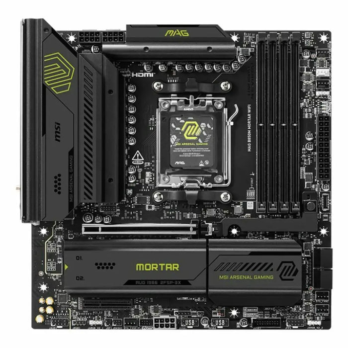 Motherboard MSI MAG B850M MORTAR WIFI AMD AM5 - Компютър Мрежи и компоненти<<<Компютри| Електроника<<<BigBuy&&&Дънни