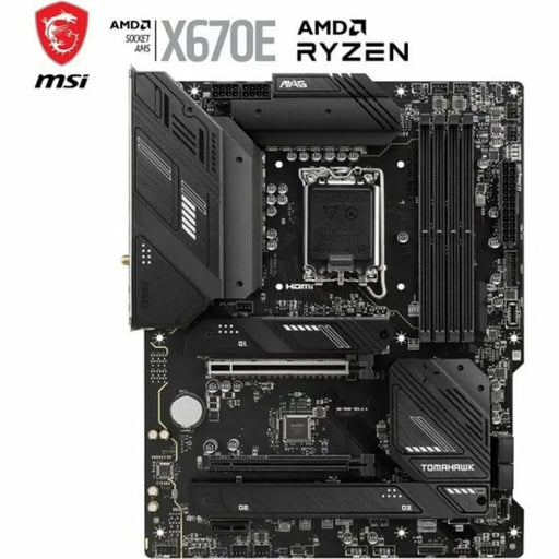 Motherboard MSI MAG X670E TOMAHAWK WIFI AMD X670 AMD AM5 - Компютър Мрежи и компоненти<<<Компютри|