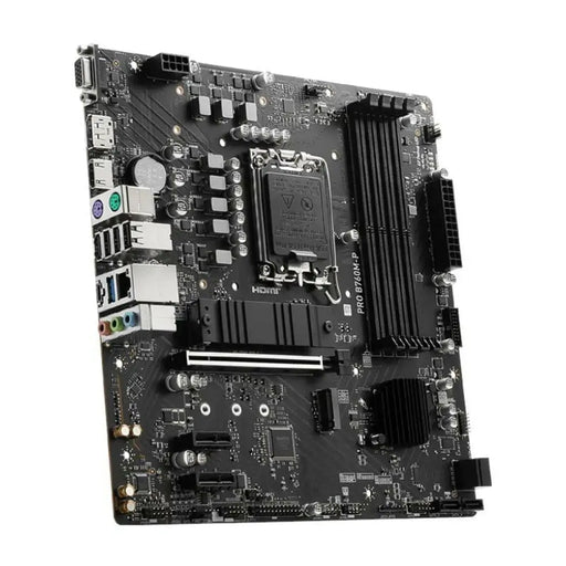 Motherboard MSI PRO B760M-P DDR4 LGA1700 LGA 1700 Intel Intel B760 - Компютър Мрежи и компоненти<<<Компютри|