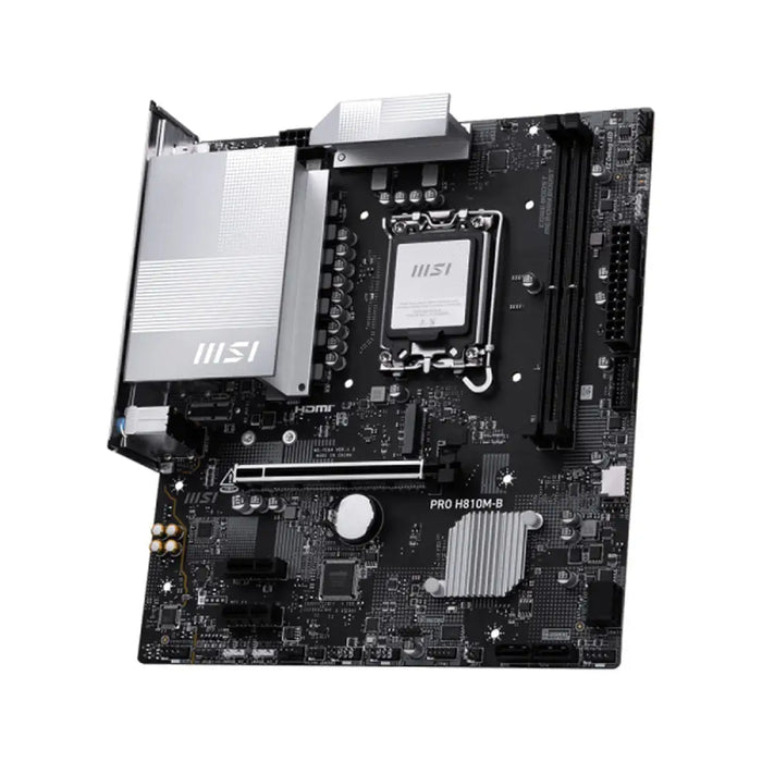 Motherboard MSI PRO H810M-B LGA 1851 - Дънни платки<<<Компютър Мрежи и компоненти<<<Компютри|