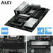 Motherboard MSI PRO X870E-P WIFI AMD AM5 - Компютър Мрежи и компоненти<<<Компютри| Електроника<<<BigBuy&&&Дънни