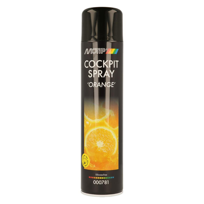DASHBOARD SPRAY ORANGE 600ML MOTIP