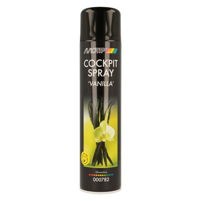 DASHBOARD SPRAY VANILLA 600ML MOTIP