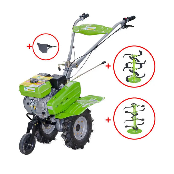 MOTOR MILLER GARDENIA B4-R 4-STROKE PETROL 7.00 HP WORKING WIDTH 100.00 cm - Моторни фрези<<<Градински