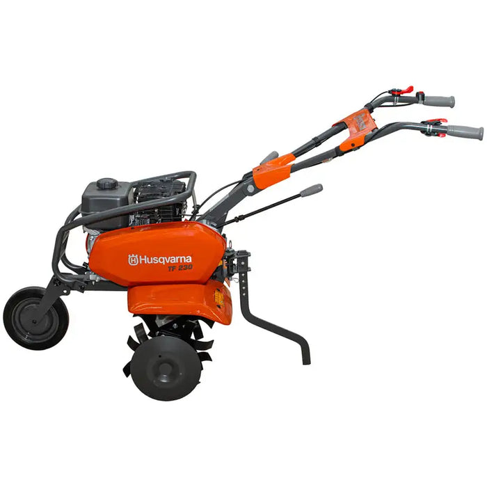 MOTOR MILLER HUSQVARNA TF 230 4-STROKE 196 cm3 WORKING WIDTH 75.00 cm - Моторни фрези<<<Градински