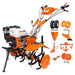 MOTOR MILLER RURIS 731 ACC1 4-STROKE 208 cm3 8.50 HP WORKING WIDTH 83.00 cm - Моторни фрези<<<Градински