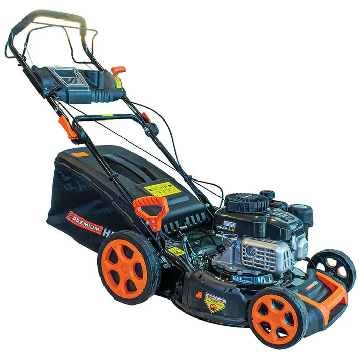 MOTORIZED SELF-PROPELLED MOWER PREMIUM HD 4B1 149.0 cm3 3.40 HP MOWING WIDTH 46.00 cm MULCH FUNCTION SELF-PROPELLED