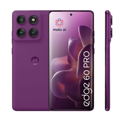 Motorola edge 60 pro 16.9 cm (6.67’’) Dual SIM Android 15 5G USB Type-C 12 GB 512 GB 6000 mAh Purple - Android