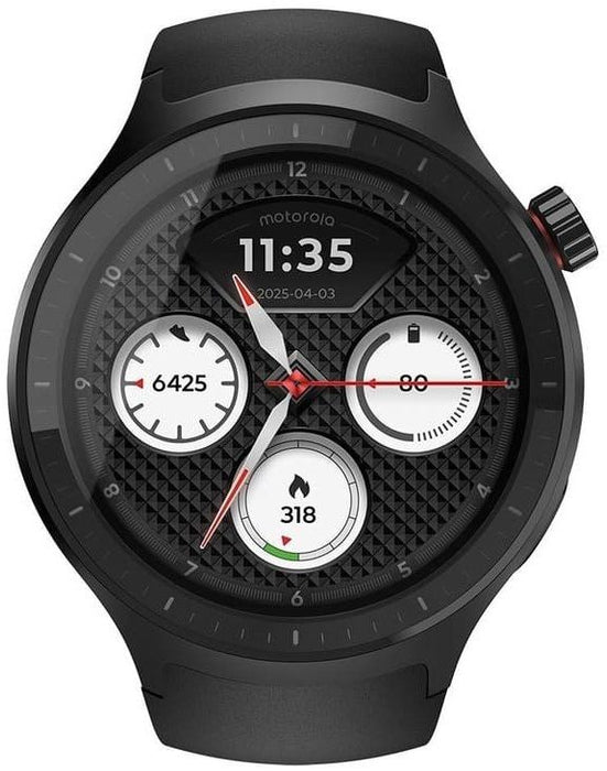 Smartwatch Motorola Moto Watch 47mm Black 1,43" 47 mm 46 mm Ø 47 mm