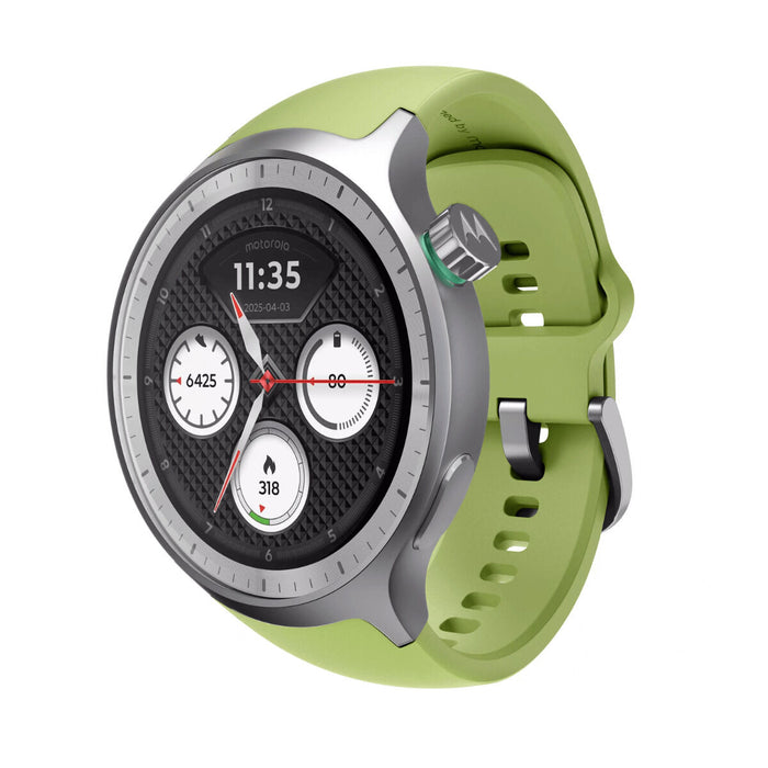 Smartwatch Motorola Moto Watch 47mm Silver 1,43" 47 mm 46 mm Ø 47 mm