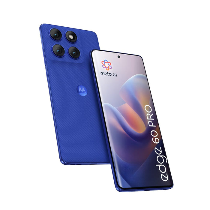 Motorola edge 60 pro 16.9 cm (6.67") Dual SIM Android 15 5G USB Type-C 12 GB 512 GB 6000 mAh Blue