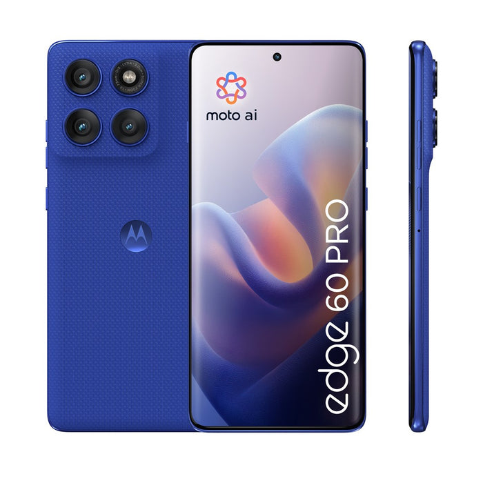 Motorola edge 60 pro 16.9 cm (6.67") Dual SIM Android 15 5G USB Type-C 12 GB 512 GB 6000 mAh Blue