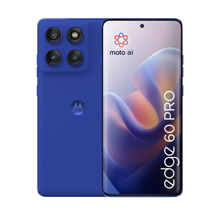 Motorola edge 60 pro 16.9 cm (6.67") Dual SIM Android 15 5G USB Type-C 12 GB 512 GB 6000 mAh Blue