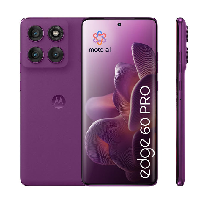 Motorola edge 60 pro 16.9 cm (6.67") Dual SIM Android 15 5G USB Type-C 12 GB 512 GB 6000 mAh Purple