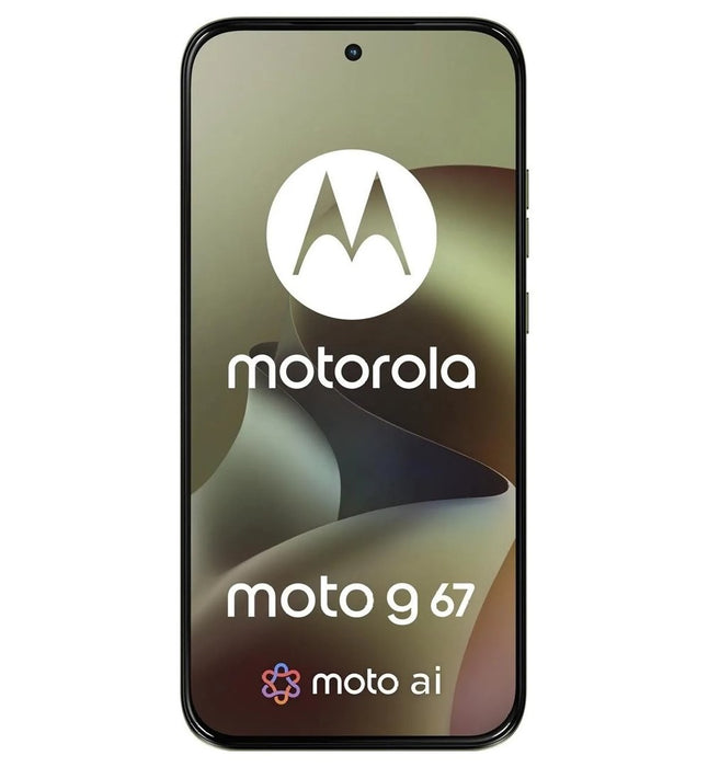 Motorola Moto G67 5G 8/256 GB smartphone in PANTONE Nile