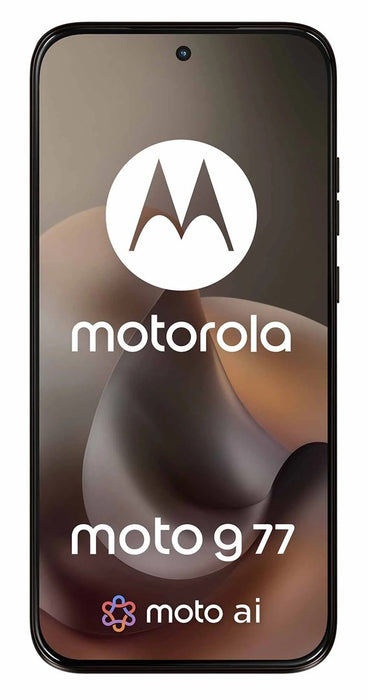Motorola Moto G77 5G 12/256 GB smartphone in Pantone Black Olive