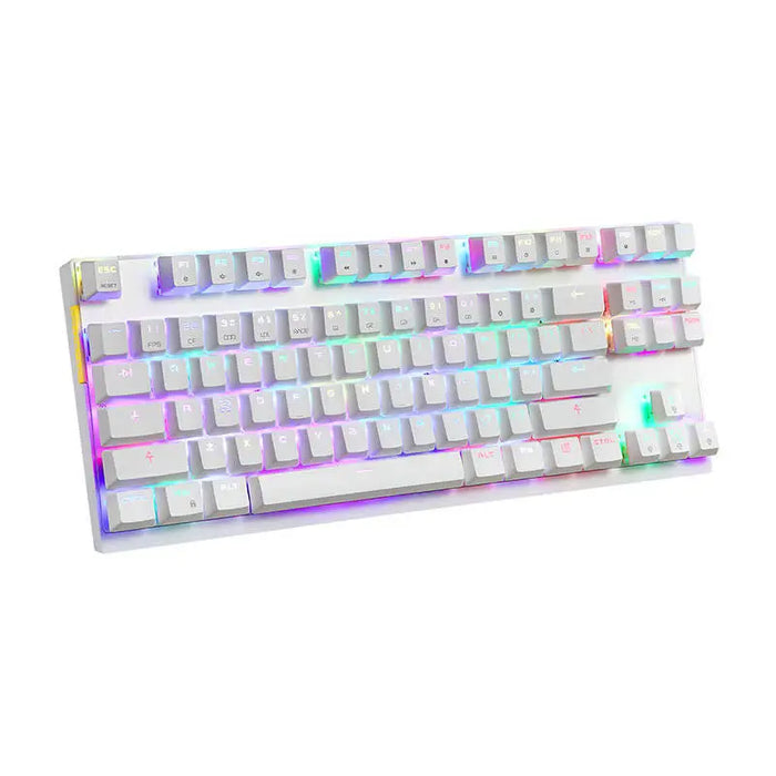 Motospeed K82 RGB Mechanical Keyboard (white) - Wired<<<Keyboards<<<Gaming<<<InnproXML