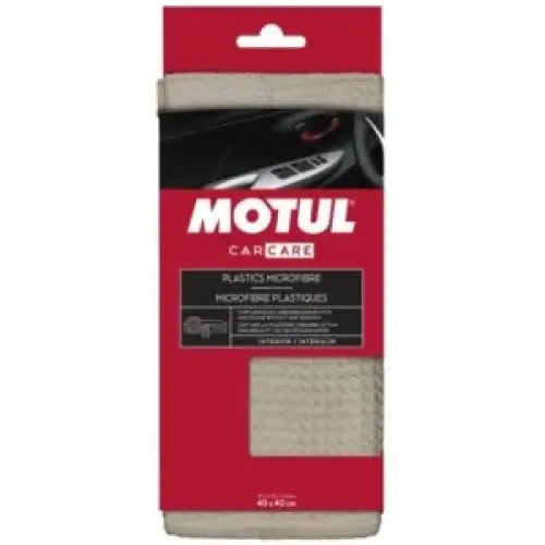 MOTUL PLASTICS MICROFIBRE МИКРОФИБЪРНА КЪРПА - АВТОКОЗМЕТИКА<<<MaxCar&&&АВТОАКСЕСОАРИ<<<MaxCar