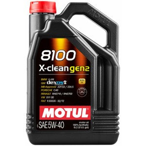 MOTUL 8100 X-CLEAN GEN2 5W-40 5L