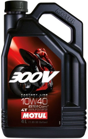 MOTUL 300V FACTORY LINE 4T 10W-40 4L Moto