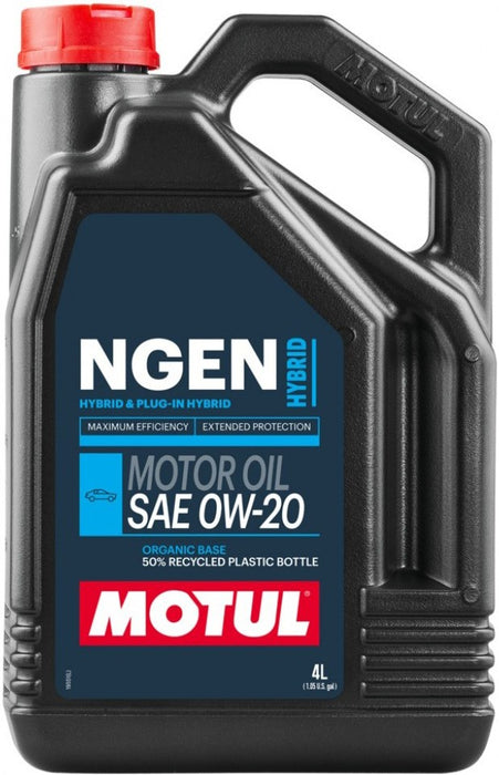 MOTUL NGEN HYBRID 0W-20 4L