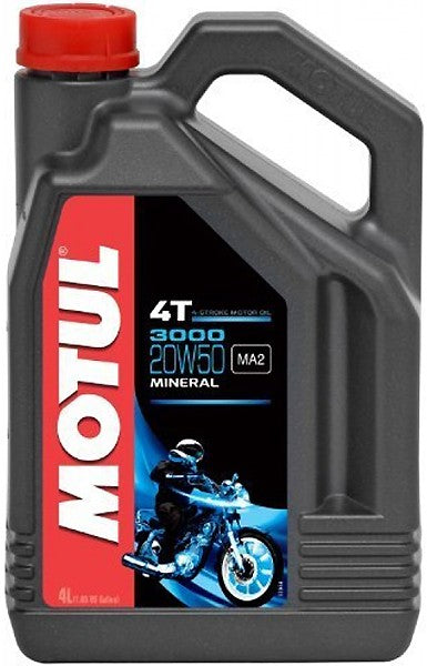 MOTUL 3000 4T 20W-50 4L Moto