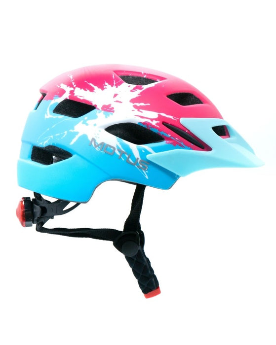 Kids helmet MTB Motus MOTHAM4KB Red-blue S/M