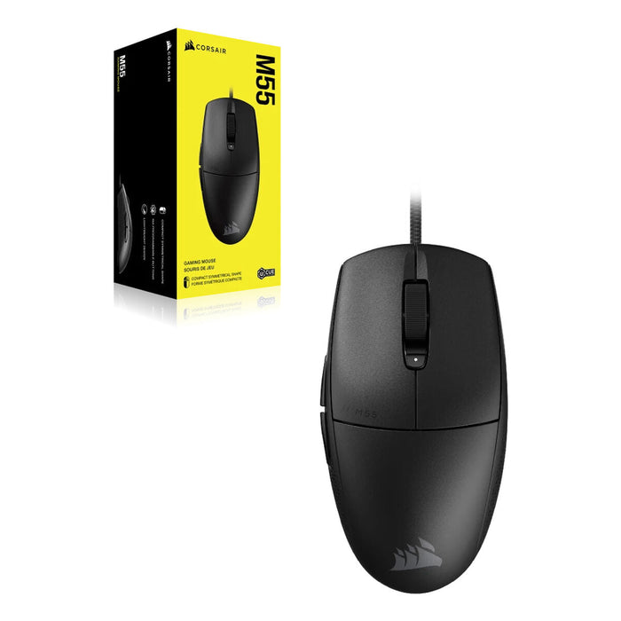 Mouse Corsair M55 Black 16000 dpi - Електроника Периферни и резервни части<<<Компютри| Електроника<<<BigBuy&&&Мишки &