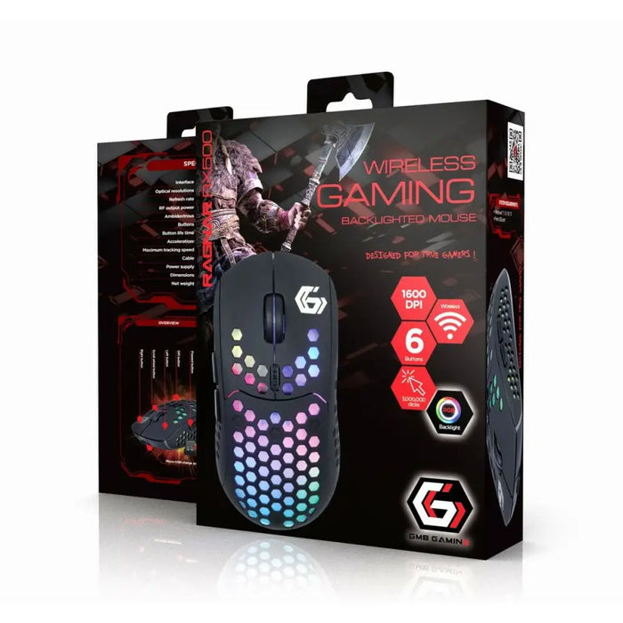 Mouse GEMBIRD MUSG-RAGNAR-RX500 Black 12000 dpi - Електроника Периферни и резервни части<<<Компютри|