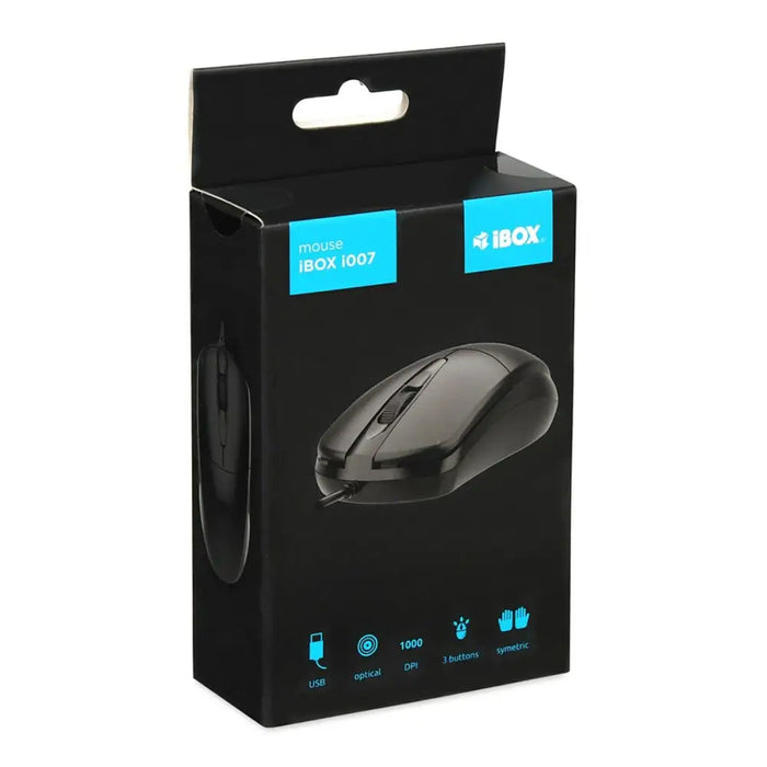 Mouse Ibox IMOF010 Black 1600 dpi - Мишки & Mouse<<<Електроника Периферни и резервни части<<<Компютри|