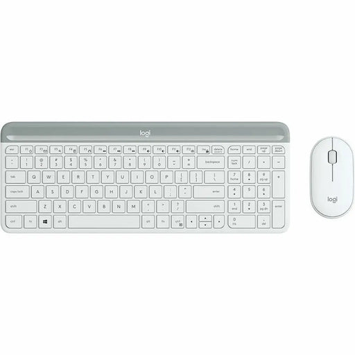 Mouse & Keyboard Logitech MK470 White Spanish Qwerty - Електроника Периферни и резервни части<<<Компютри|
