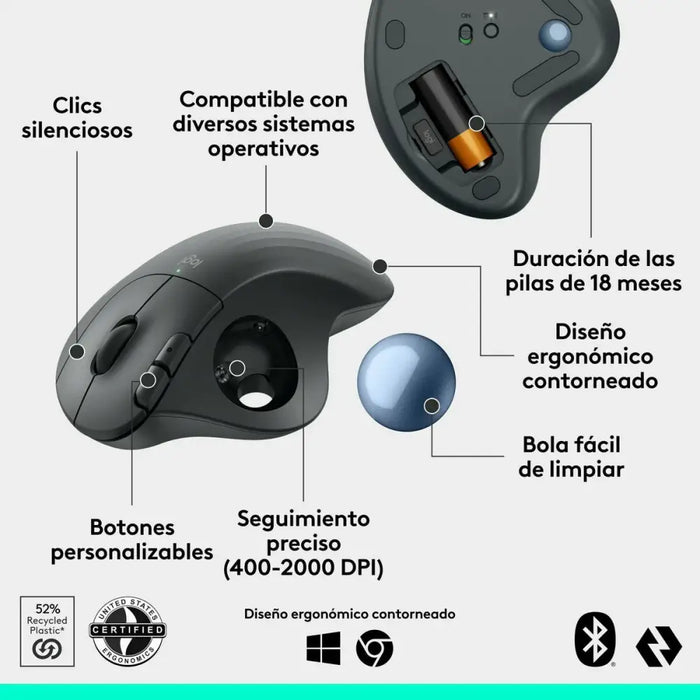 Mouse Logitech 910-007029 Blue 2000 dpi - Електроника Периферни и резервни части<<<Компютри|