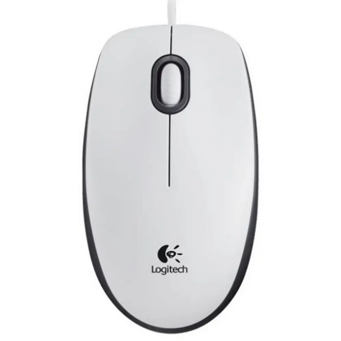 Mouse Logitech M100 White - Мишки<<<Периферия<<<Компютри и периферия<<<TechMart&&&Мишки<<<Мишки и