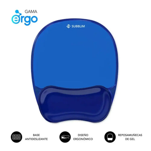 Mouse Mat Subblim SUBMP-04E070 Blue - Компютър Игри<<<Компютри| Електроника<<<BigBuy&&&Гейминг Мишка и Подложка за