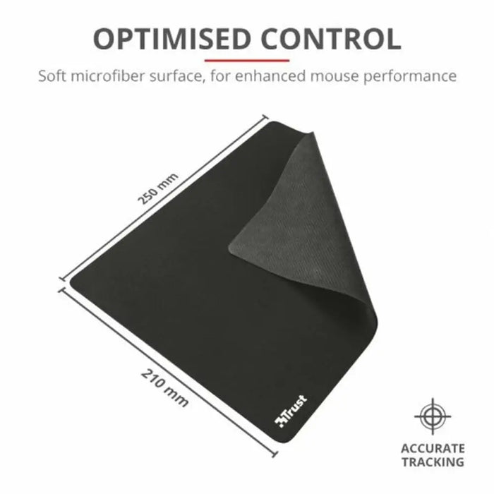 Mouse Mat Trust 24193 Black (1 Unit) - Компютър Игри<<<Компютри| Електроника<<<BigBuy&&&Гейминг Мишка и Подложка за