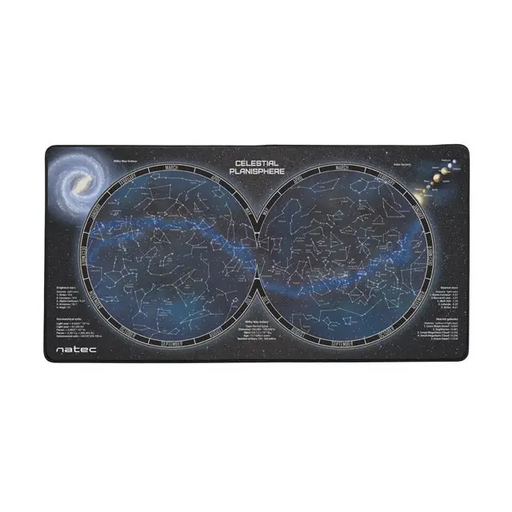 Mouse pad 800x400x3 mm NATEC UNIVERSE MAXI NPO-1299 - Аксесоари<<<NATEC компютърна