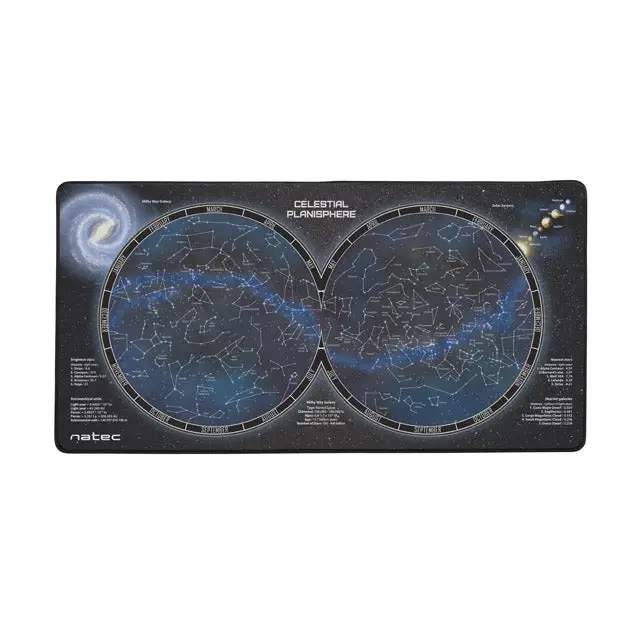 Mouse pad 800x400x3 mm NATEC UNIVERSE MAXI NPO-1299 - Аксесоари<<<NATEC компютърна