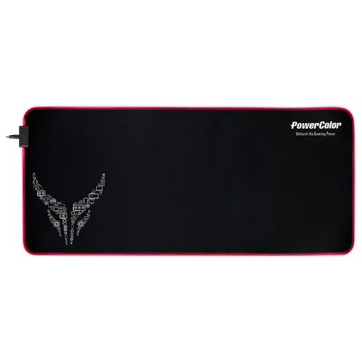 Mouse pad PowerColor Red Devil RGB - XL - Падове за мишки<<<Мишки и презентъри<<<Периферия и