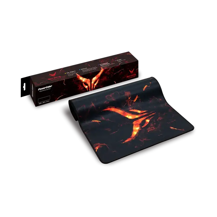 Mouse pad PowerColor Red Devil - XL - Падове за мишки<<<Мишки и презентъри<<<Периферия и аксесоари<<<ALSO&&&Геймърски