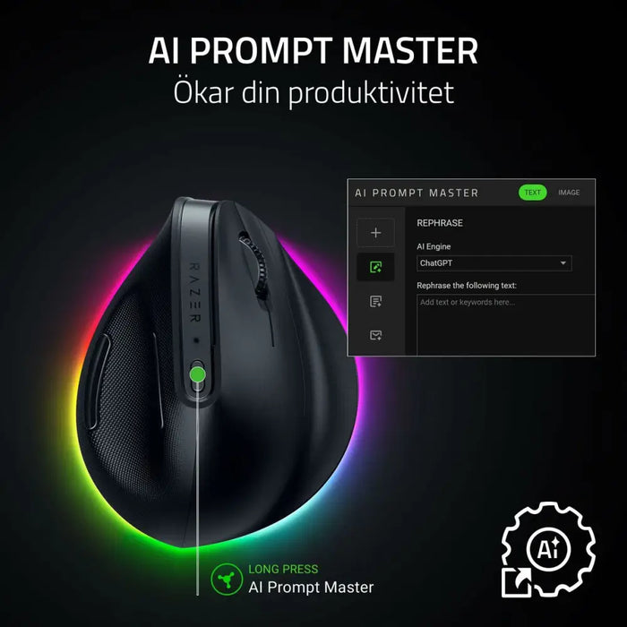 Mouse Razer RZ01-05250100-R3G1 Black 30000 dpi - Електроника Периферни и резервни части<<<Компютри|