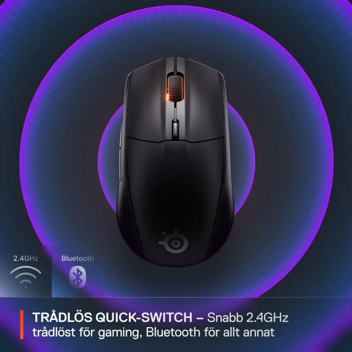 Mouse SteelSeries 62523 Black - Електроника Периферни и резервни части<<<Компютри| Електроника<<<BigBuy&&&Мишки &