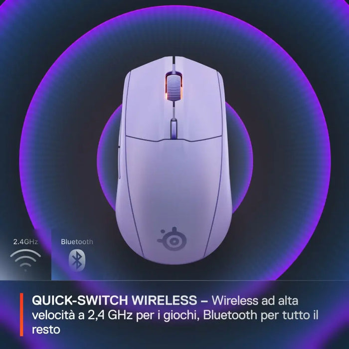 Mouse SteelSeries 62525 Lavendar - Електроника Периферни и резервни части<<<Компютри| Електроника<<<BigBuy&&&Мишки &
