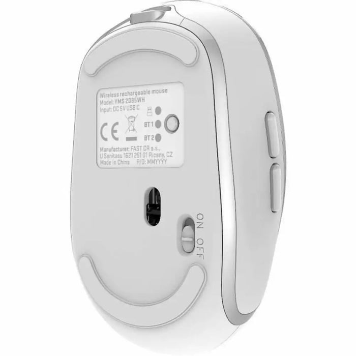 Mouse Yenkee YMS 2085WE White - Електроника Периферни и резервни части<<<Компютри| Електроника<<<BigBuy&&&Мишки &