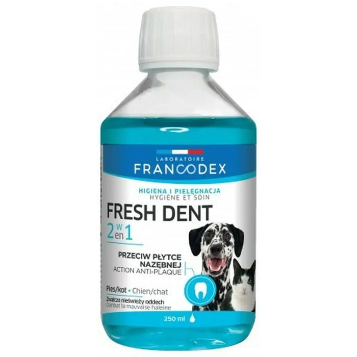Mouthwash Francodex Fresh dent 250 ml Cat Dog - Здраве и хигиена<<<Домашни Животни<<<Дом Градина<<<BigBuy&&&Universal